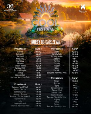 COOL Festival 2026 w Barczewie. Kubańczyk gwiazdą wieczoru