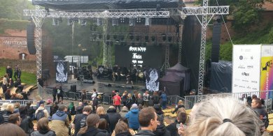 Artykuł: Zniknął z Dobrego Miasta, w Olsztynie przyciągnął tłumy. Za nami Sun Dies Festival
