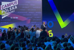 Campus Polska Przyszłości 2026. Donald Tusk: "Nie dajcie złym ludziom rządzić w Polsce"