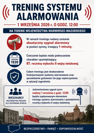 W południe zawyją syreny. Region upamiętnia 87. rocznicę wybuchu II wojny światowej