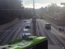 Olsztyn. Potrącił rowerzystę na oznakowanym przejeździe. 77-letni kierowca stanie przed sądem [WIDEO]