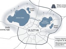 Nad Olsztynem osiada poranna mgła, a wraz z nią rdza na klockach hamulcowych