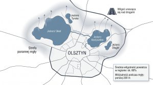 Nad Olsztynem osiada poranna mgła, a wraz z nią rdza na klockach hamulcowych