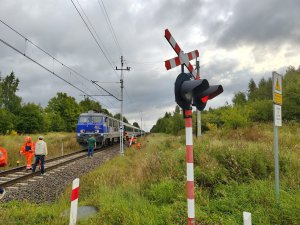 Poważne utrudnienia na kolei. Pociąg relacji Olsztyn Główny-Kraków Główny został unieruchomiony. Są utrudnienia
