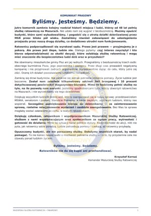 Pisz: Gmina kontra ratownicy wodni. Poszło o działkę przy wodzie