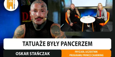Wrażliwość skryta pod tatuażami. Oskar Stańczak z Prince Charming z wizytą w naszym studiu [WIDEO]