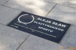 Kolejne nazwiska w Alei Sław Olsztyńskiego Sportu. Wśród nich legendy Stomilu i AZS-u