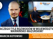 Adwokat Marcin Kotowski: Duża liczba rozwodów w Olsztynie wynika z historii. Powodem jest też... wojsko [WIDEO]