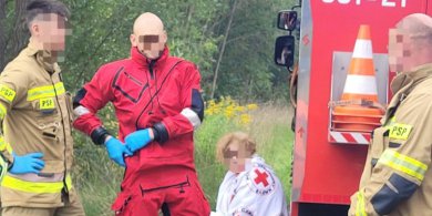 Artykuł: Olsztyn. Pilot drona zauważył ją na podmokłym terenie. Szczęśliwy finał poszukiwań 70-letniej Barbary K.