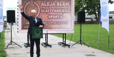 Artykuł: Aleja Sław Olsztyńskiego Sportu rośnie w siłę. Uhonorowano pięć kolejnych postaci