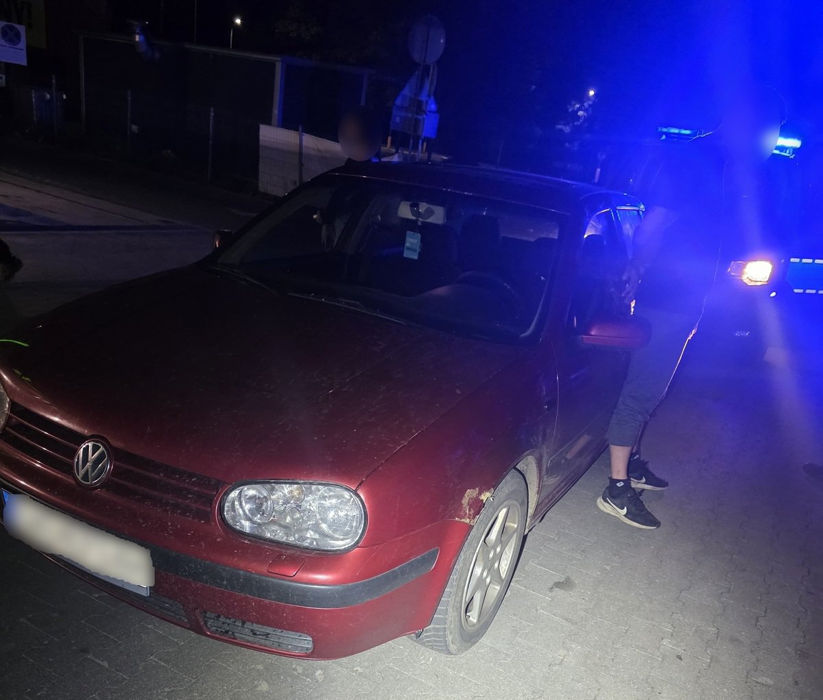 Olsztyn. 78-latka za kierownicą Seata potrąciła pieszego. Niebezpieczny weekend na drogach powiatu