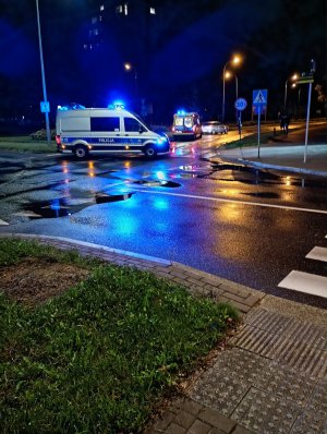 Olsztyn. 78-latka za kierownicą Seata potrąciła pieszego. Niebezpieczny weekend na drogach powiatu