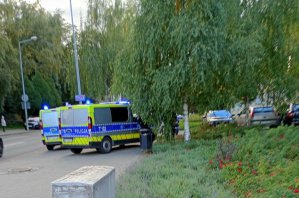 Atak nożownika pod sklepem przy ul. Kołobrzeskiej w Olsztynie