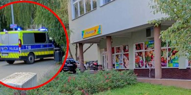 Artykuł: Atak nożownika przed jednym ze sklepów na ul. Kołobrzeskiej w Olsztynie