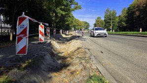 Kolejny fragment al. Warszawskiej w remoncie. Jest tymczasowa organizacja ruchu [ZDJĘCIA]