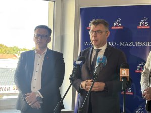 „Nowa 5 Tuska”. Politycy PiS w Olsztynie krytykują projekt budżetu na 2027 rok