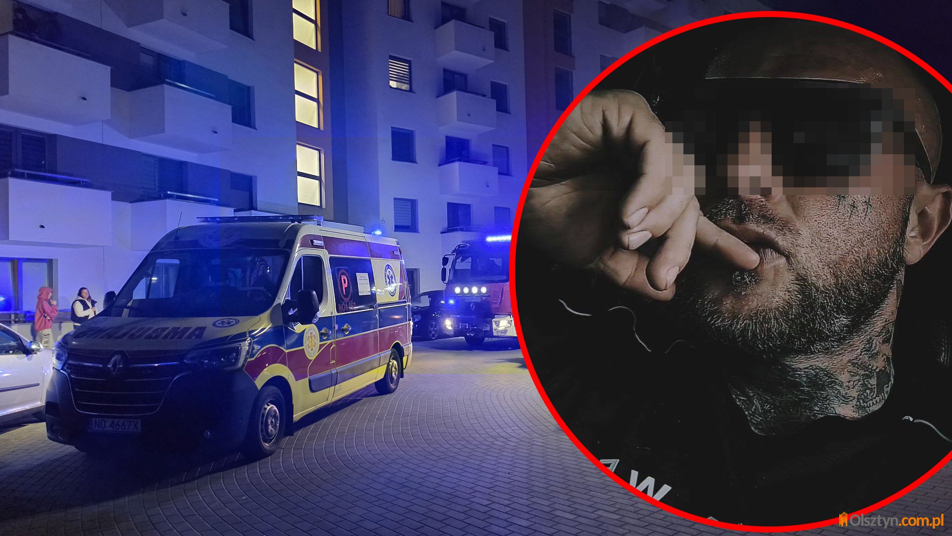 Tragedia na ul. Kasprzaka w Olsztynie. Nie żyje znany trener personalny