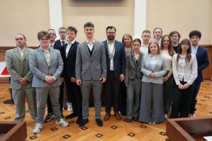 Młodziezowa Rada Miasta Olsztyna z Łukaszem Łukaszewskim
