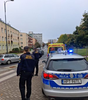 Niebezpiecznie na ul. Żołnierskiej w Olsztynie. Kierowca Smarta potrącił przechodnia