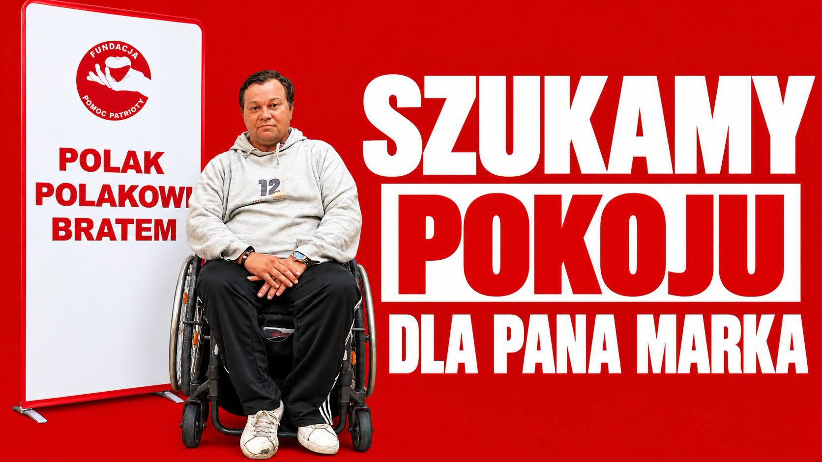 Historia pana Marka chwyta za serce. Nikt w Olsztynie nie chce wynająć pokoju mężczyźnie na wózku