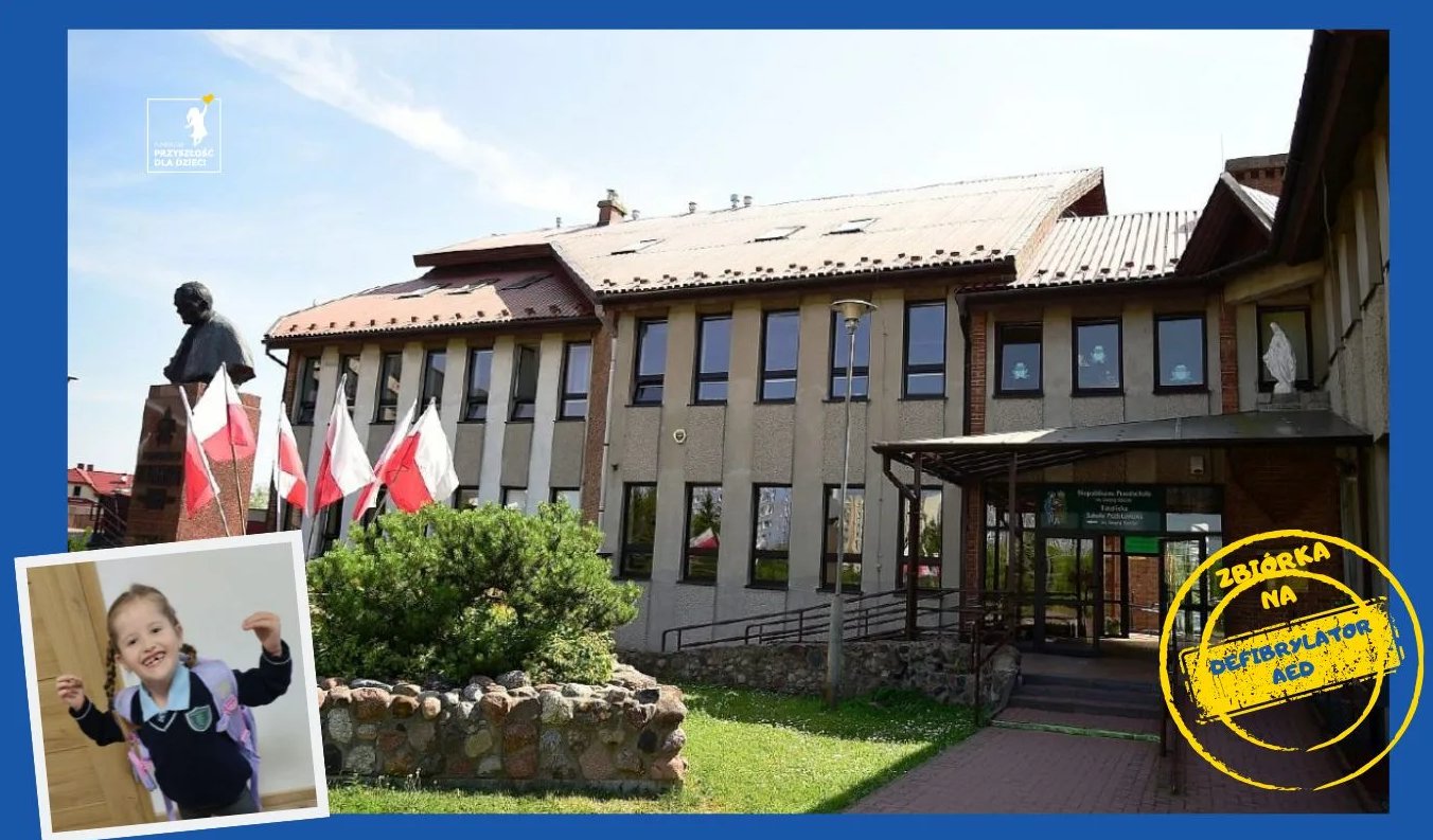 Brakuje jeszcze 800 zł. Olsztyńska szkoła zbiera na zakup defibrylatora