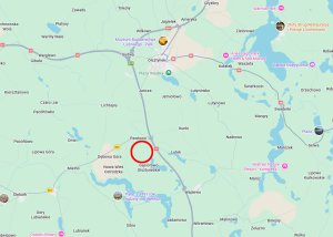 Gmina Olsztynek. Pijany kierowca Hyundaia uderzył w drzewo, a następnie chciał uciec [ZDJĘCIA]