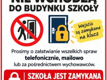Drzwi zamknięte przed rodzicami w Klebarku Wielkim i Olsztynie. W sieci zawrzało: „To szkoła czy więzienie?”