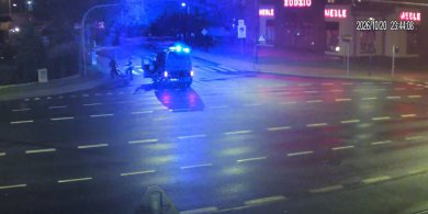 Artykuł: Chciał jechać prosto, ale nie wychodziło. Rowerzysta z ponad 3 promilami złapany przez policję [WIDEO]