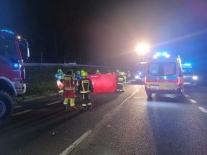 Tragedia na trasie Olsztyn-Dobre Miasto. Nie żyje jedna osoba
