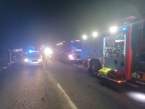 Tragedia na trasie Olsztyn-Dobre Miasto. Nie żyje jedna osoba