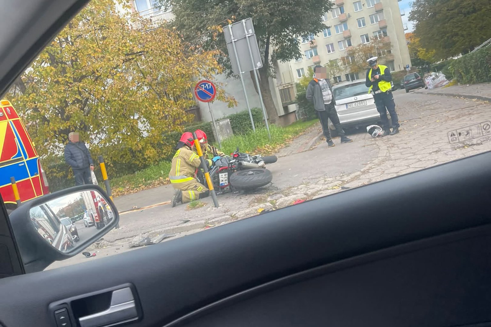 Potrącenie dziecka i kolizja z motocyklistą. Niebezpieczne dni na olsztyńskich ulicach