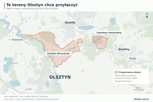 Poszerzenie granic Olsztyna zmieni układ sił w radzie miasta? Chodzi o 11 nowych radnych