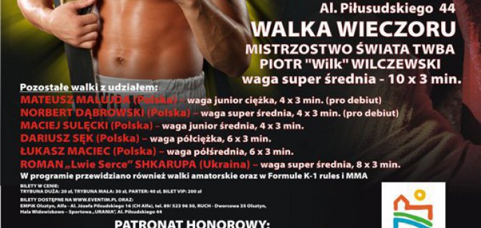 Wilczewski w walce wieczoru zmierzy się z Hiszpanem‎