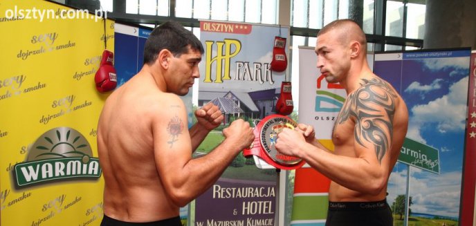 Oficjalne ważenie przed Olsztyn Boxing Night