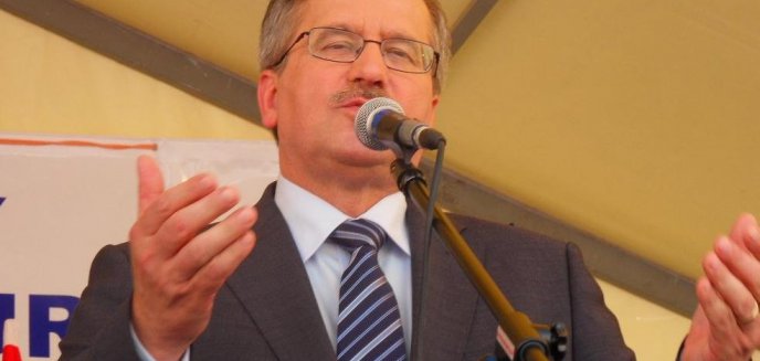 Prezydent Komorowski na Warmii i Mazurach
