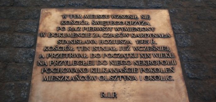 Tablica przypomni o dawnym cmentarzu