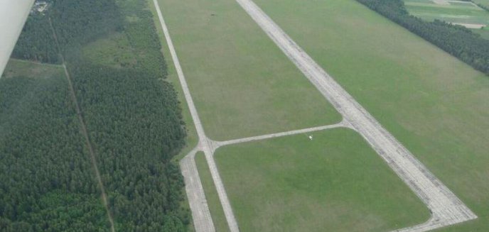 Pierwszy start na lotnisku w Szymanach