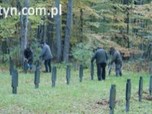 Porządkują groby poległych