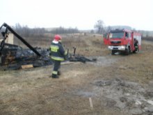 Pożar w Bukwałdzie - jedna osoba nie żyje