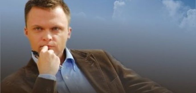 Szymon Hołownia promuje książkę w Olsztynie