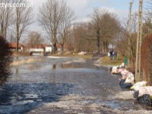 Sytuacja powodziowa na Warmii i Mazurach