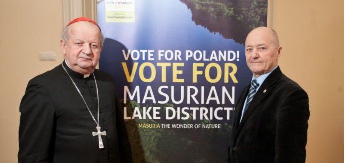 Kardynał Dziwisz wspiera Mazury