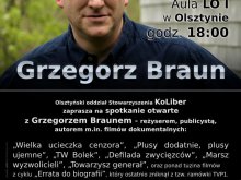 Spotkanie z Grzegorzem Braunem