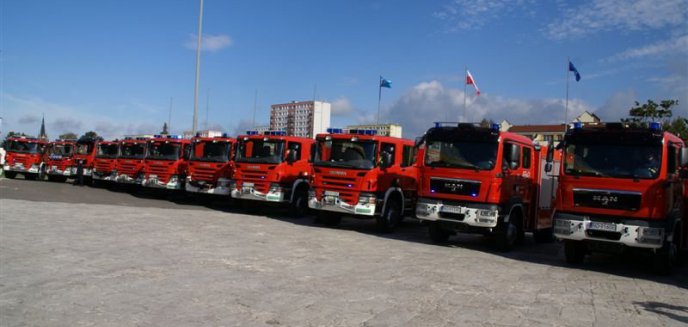 Nowe wozy dla strażaków z Olsztyna i Ostródy