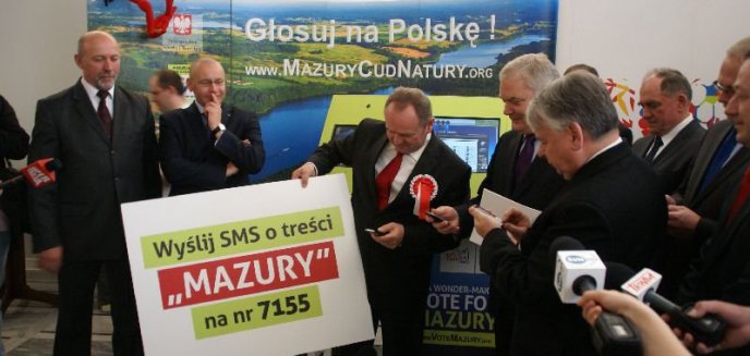 Wielkie głosowanie na Mazury Cud Natury w Senacie RP