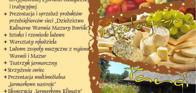 Ekologiczne Targi Chłopskie w Olsztynku