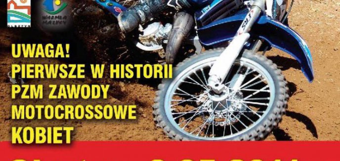 Kobiety na torze motocrossowym w Olsztynie