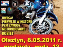 Kobiety na torze motocrossowym w Olsztynie