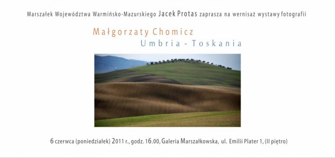 Wystawa włoskich prac Małgorzaty Chomicz