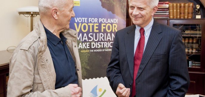 Marek Belka wspiera ''Mazury Cud Natury''